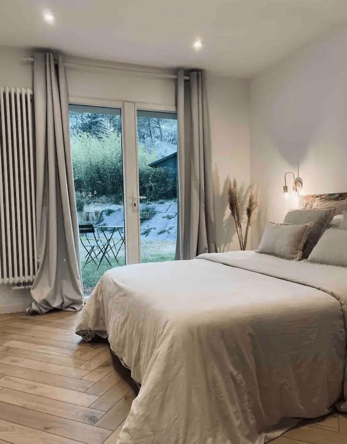 Les Hortensias Chambre Independante Avec Sdb Et Toilettes Privees Dans Une Maison En Foret Proche Du Golf Et De La Plage Entree Independante Avec Acces Prive Le Touquet Екстериор снимка